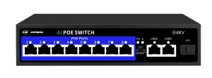8 Port PoE Switch