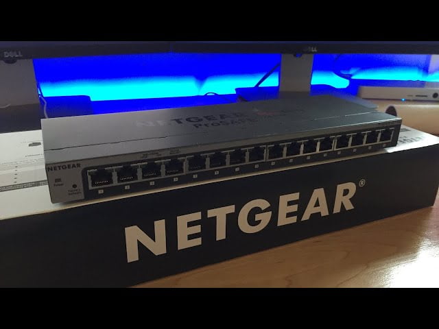 Netgear GS116E 16 Port Desktop Switch 